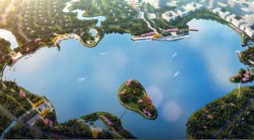 浏阳河生态经济示范区核心区（柏加镇）